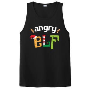 Im The Angry Elf Squad Christmas Elves Matching Family Cool Gift PosiCharge Competitor Tank