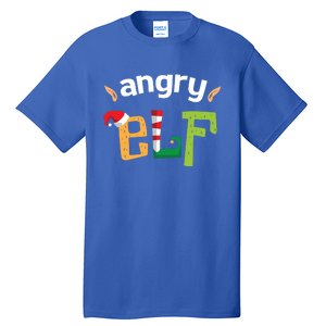 Im The Angry Elf Squad Christmas Elves Matching Family Cool Gift Tall T-Shirt