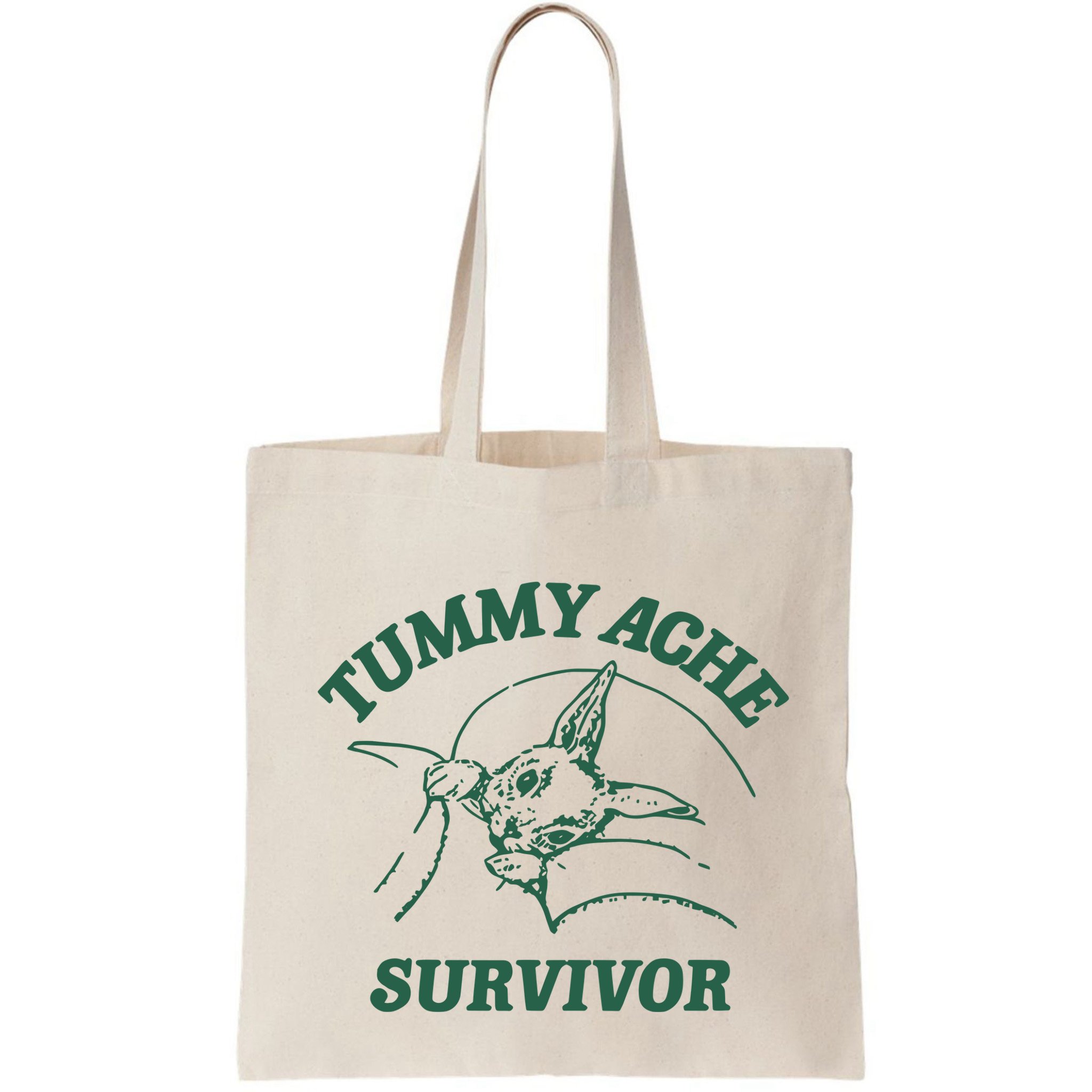 Ibs Tummy Ache Survivor Rabbit Coomstress Bag
