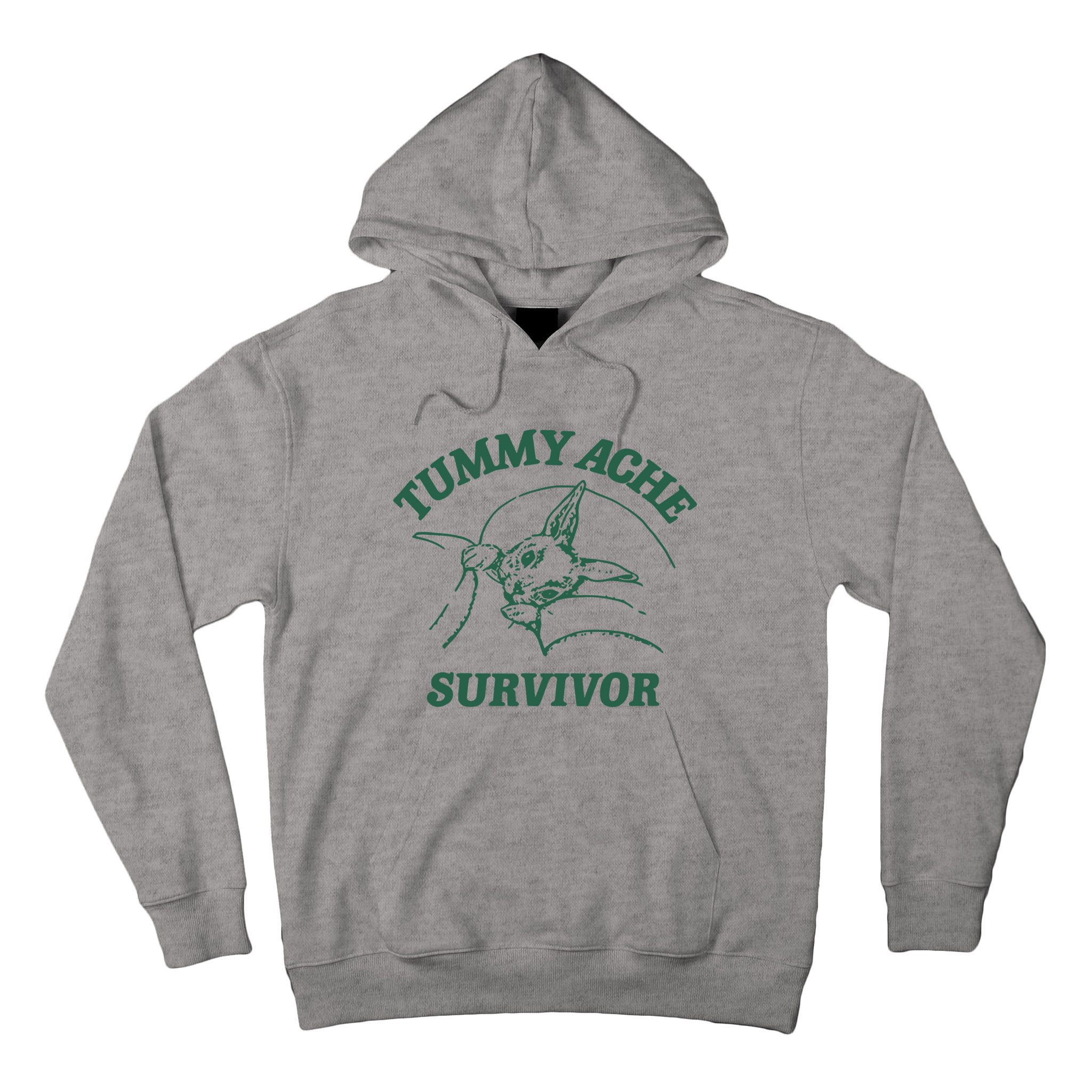 Ibs Tummy Ache Survivor Rabbit Coomstress Tall Hoodie