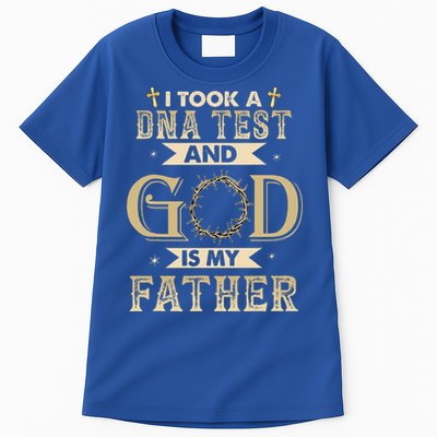I Took A DNA Test And God Is My Father Christian Religious Tall T-Shirt