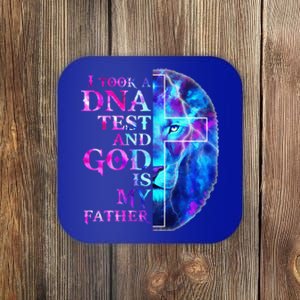 I Took A DNA Test And God Is My Father Jesus Christian Premium Coaster