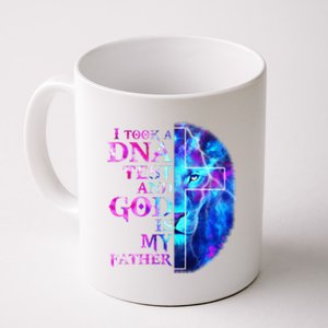 I Took A DNA Test And God Is My Father Jesus Christian Premium Coffee Mug