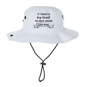 It Takes A Big Heart To Help Shape Little Minds Cute Teacher Gift Legacy Cool Fit Booney Bucket Hat