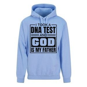 I Took A Dna Test And God Is My Father Christianity Quote Gift Unisex Surf Hoodie