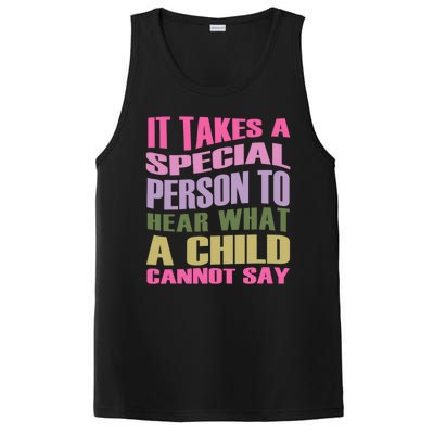 It Takes A Special Person To Hear What A Child Cannot Say PosiCharge Competitor Tank