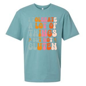 I Tolerate A Lot Of Things But Not Gluten Sueded Cloud Jersey T-Shirt