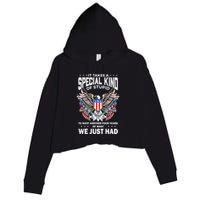 It Takes A Special Kind Of Stupid To Want Another Crop Fleece Hoodie
