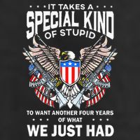 It Takes A Special Kind Of Stupid To Want Another Crop Fleece Hoodie