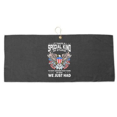 It Takes A Special Kind Of Stupid To Want Another Large Microfiber Waffle Golf Towel