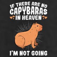 if there are no capybaras capybara  Rodent Lover  7 Panel Mesh Trucker Snapback Hat