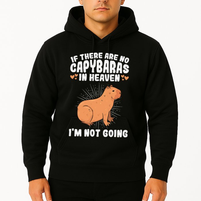 if there are no capybaras capybara  Rodent Lover  Hoodie