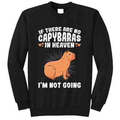 if there are no capybaras capybara  Rodent Lover  Sweatshirt