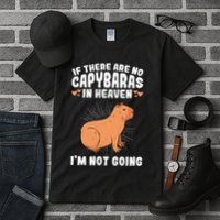 if there are no capybaras capybara  Rodent Lover  Tall T-Shirt
