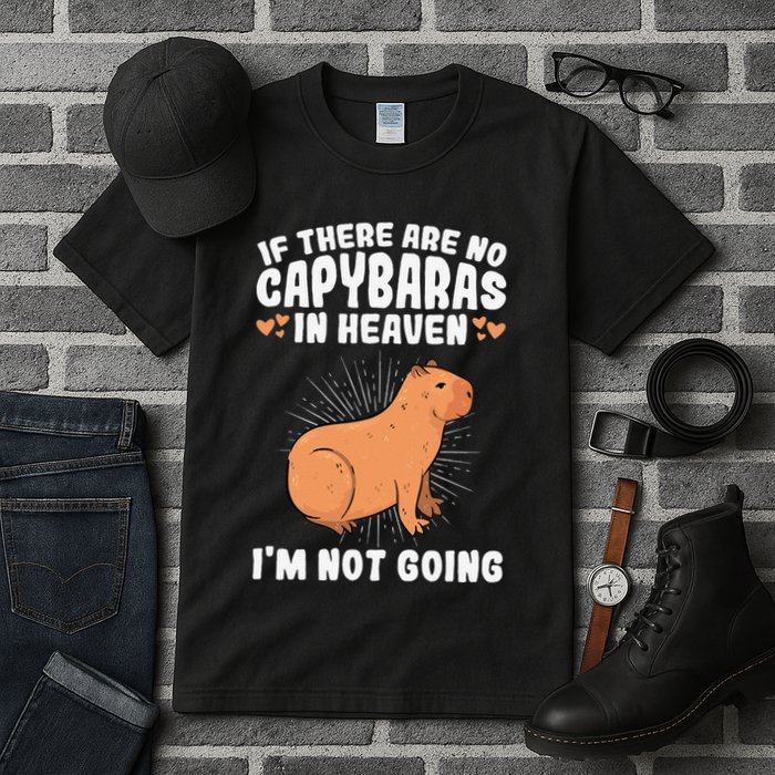 if there are no capybaras capybara  Rodent Lover  Tall T-Shirt