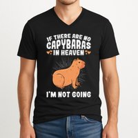 if there are no capybaras capybara  Rodent Lover  V-Neck T-Shirt