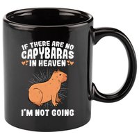 if there are no capybaras capybara  Rodent Lover  11oz C Handle Ceramic Mug
