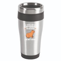 if there are no capybaras capybara  Rodent Lover  16oz Travel Tumbler