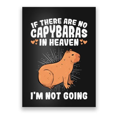 if there are no capybaras capybara  Rodent Lover  Poster