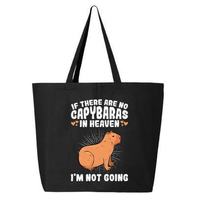 if there are no capybaras capybara  Rodent Lover  25L Jumbo Tote