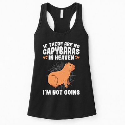 if there are no capybaras capybara  Rodent Lover  Womens Tank Top
