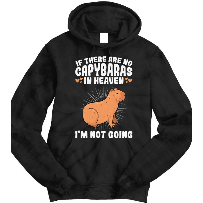 if there are no capybaras capybara  Rodent Lover  Tie Dye Hoodie