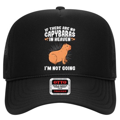 if there are no capybaras capybara  Rodent Lover  Trucker Hat