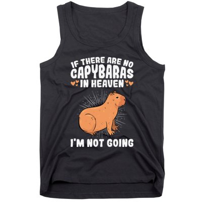 if there are no capybaras capybara  Rodent Lover  Tank Top