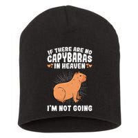 if there are no capybaras capybara  Rodent Lover  Short Acrylic Beanie