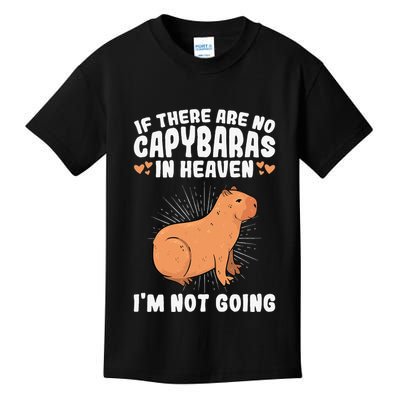 if there are no capybaras capybara  Rodent Lover  Kids T-Shirt