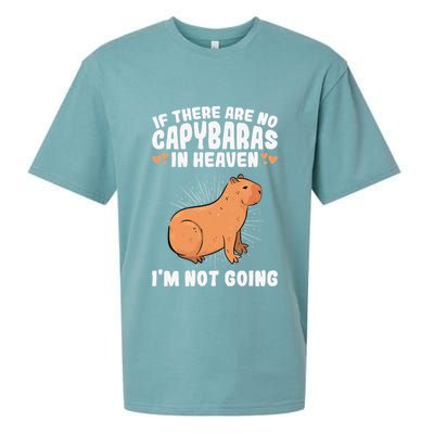 if there are no capybaras capybara  Rodent Lover  Sueded Cloud Jersey T-Shirt