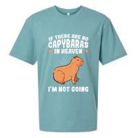 if there are no capybaras capybara  Rodent Lover  Sueded Cloud Jersey T-Shirt