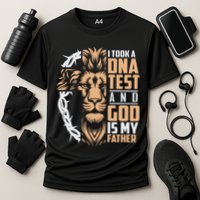 I Took A Dna Test God Is My Father Cooling Performance Crew T-Shirt