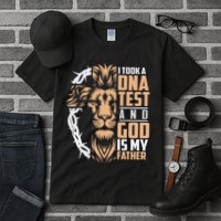I Took A Dna Test God Is My Father Tall T-Shirt