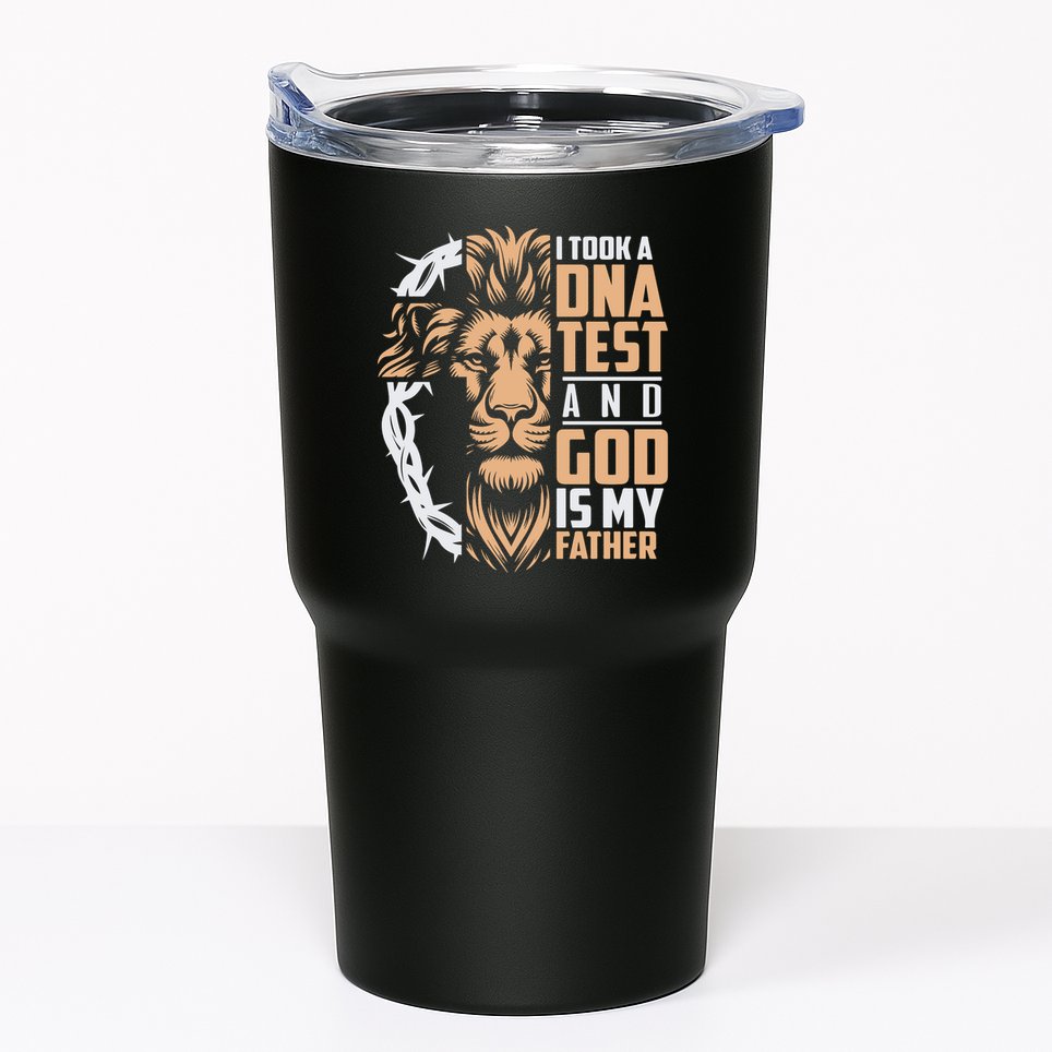 I Took A Dna Test God Is My Father Tumbler