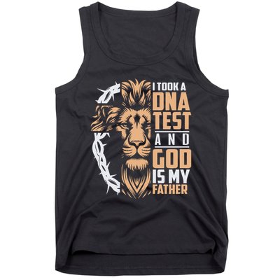 I Took A Dna Test God Is My Father Tank Top