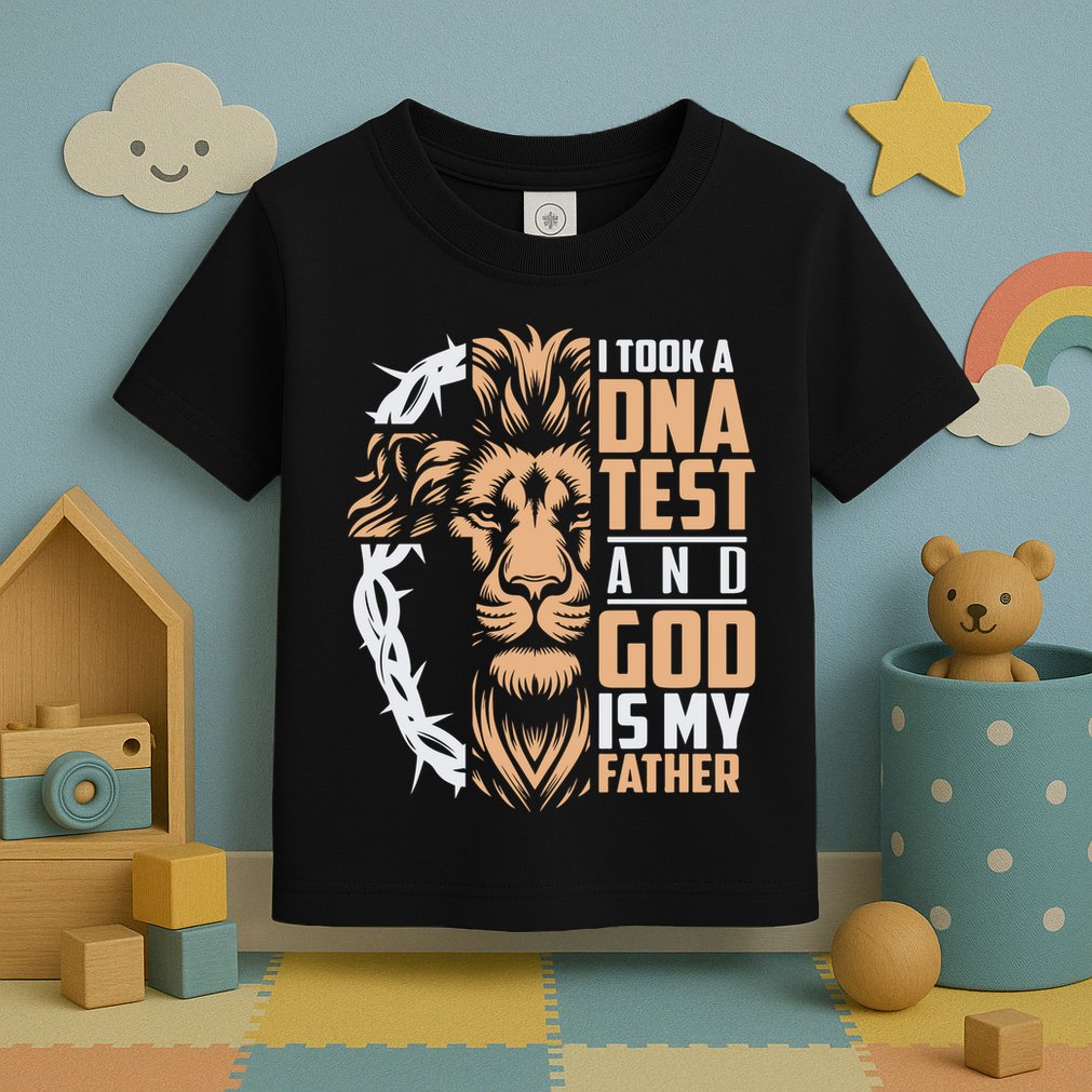 I Took A Dna Test God Is My Father Toddler T-Shirt