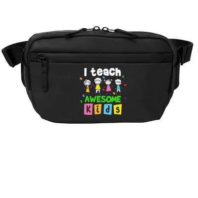 I Teach Awesome Special Needs Autism Awareness Crossbody Pack