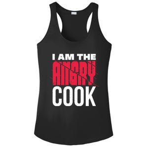 Im The Angry Cook A Warning For Others Cool Gift Ladies PosiCharge Competitor Racerback Tank