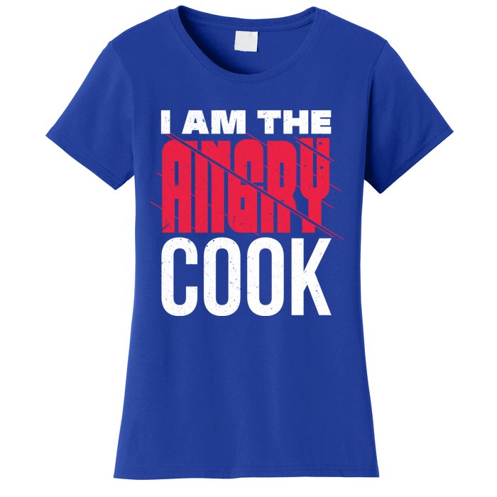 Im The Angry Cook A Warning For Others Cool Gift Women's T-Shirt