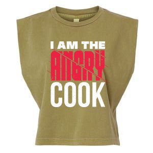 Im The Angry Cook A Warning For Others Cool Gift Garment-Dyed Women's Muscle Tee