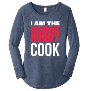 Im The Angry Cook A Warning For Others Cool Gift Women's Perfect Tri Tunic Long Sleeve Shirt