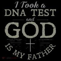 I Took A DNA Test And God Is My Father Funny Christian Tank Top