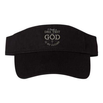 I Took A DNA Test And God Is My Father Funny Christian Visor