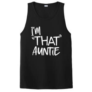 I'm That Auntie Funny Best Aunt Tee PosiCharge Competitor Tank