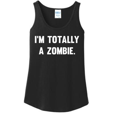 I'm Totally A Zombie Ladies Essential Tank