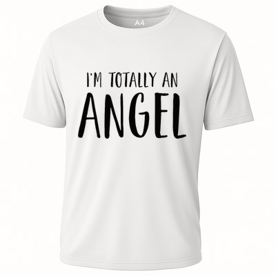 IM Totally An Angel Funny Halloween Christmas Gifts Performance Shirt
