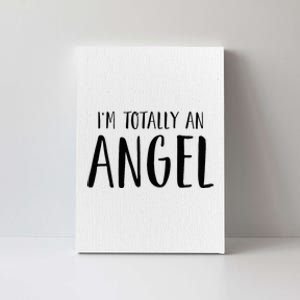 IM Totally An Angel Funny Halloween Christmas Gifts Canvas