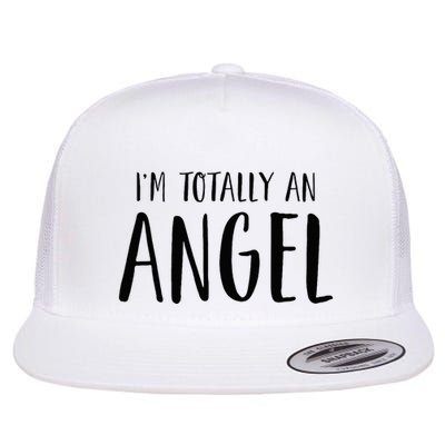 IM Totally An Angel Funny Halloween Christmas Gifts Flatbill Hat