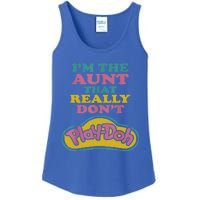 I'm The Aunt That Really Don't Play Doh Ladies Essential Tank